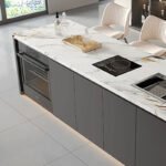 Zero Staining + High Temperature Resistance + Antibacterial: Why Porcelain Countertops Are the Ultimate Choice for Premium Custom Kitchens