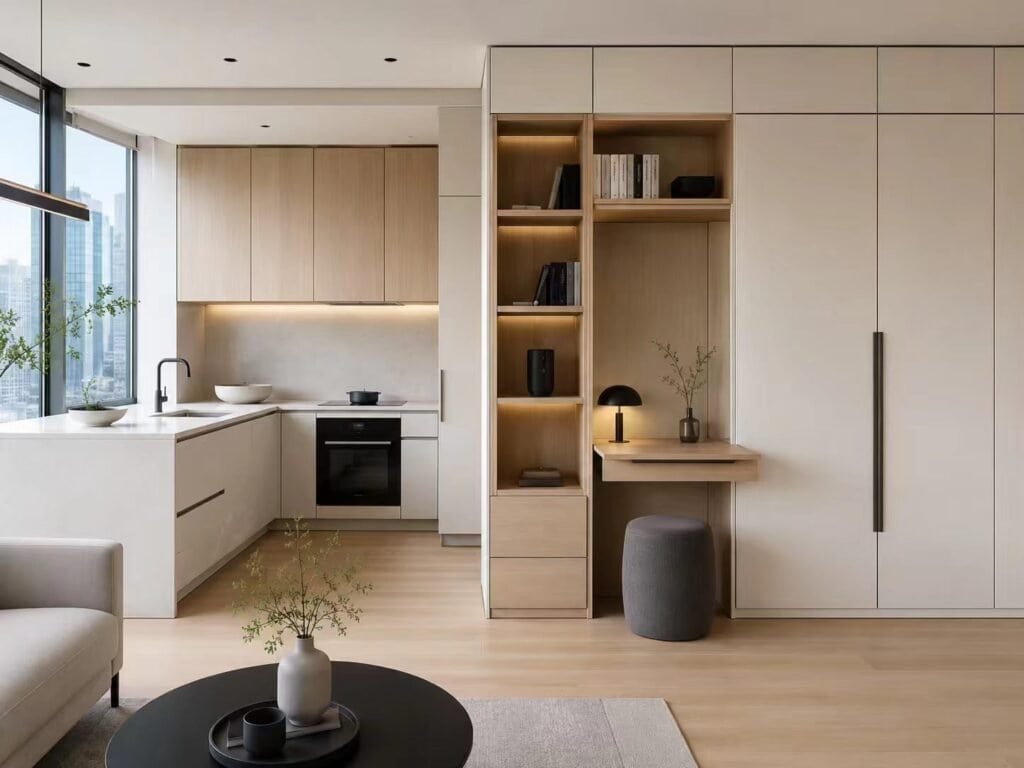 Apartment custom cabinetry project category card