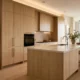 Custom White Oak Kitchen Cabinets