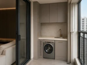 Is Your Apartment Balcony Ready for a Laundry Cabinet?