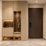 Built-In Entryway Cabinet Ideas That Work Around Real Front Doors