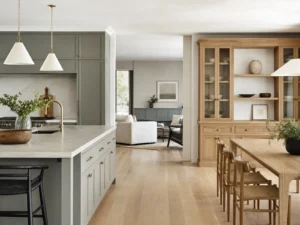 Cabinetry Finishes for an Open Plan Home: Build a Clear Material Hierarchy