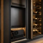 Le problème caché de circulation d&rsquo;air derrière les unités de refroidissement des vitrines à vin encastrables