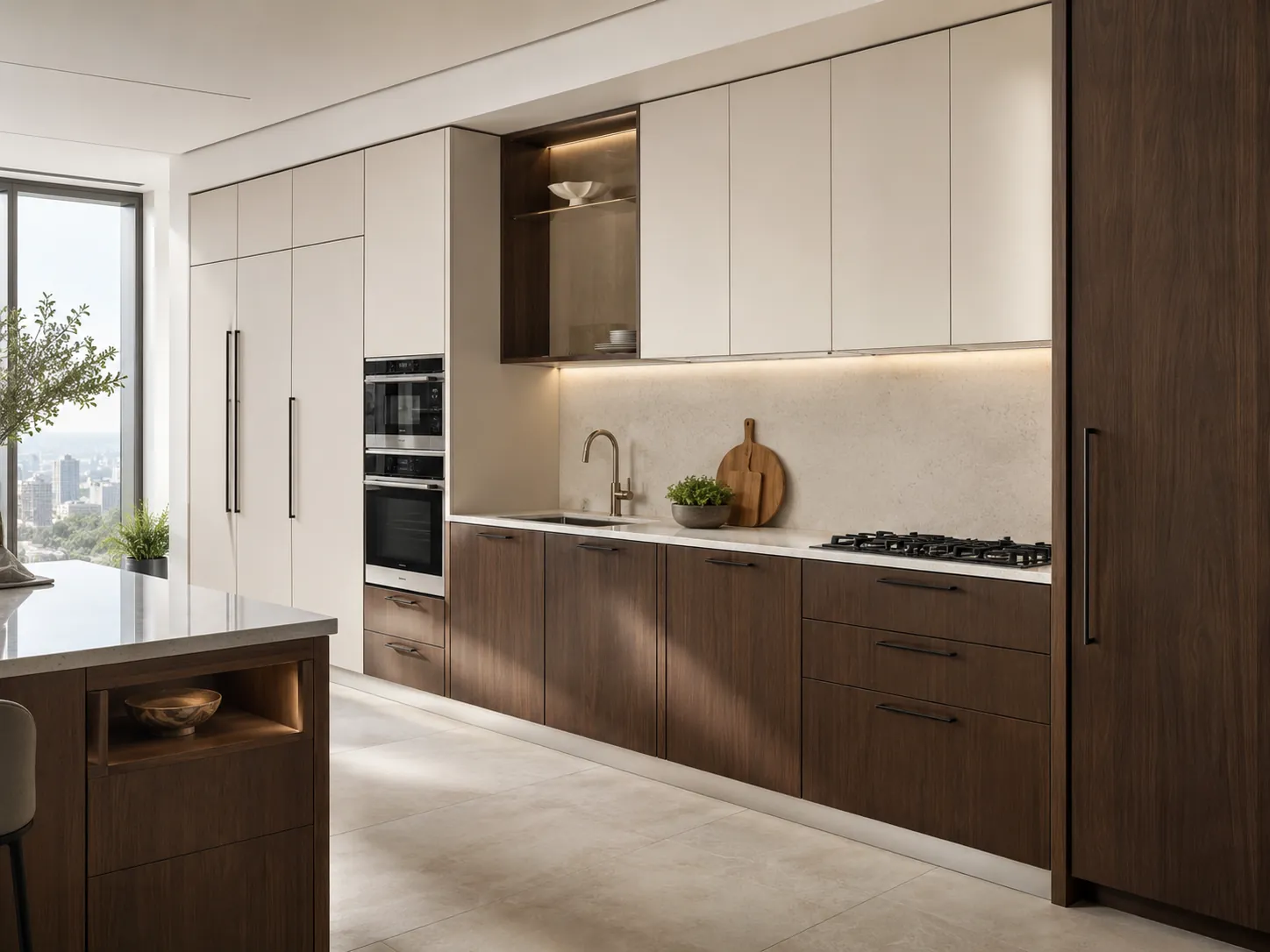 Custom kitchen cabinet for villa and apartment projects