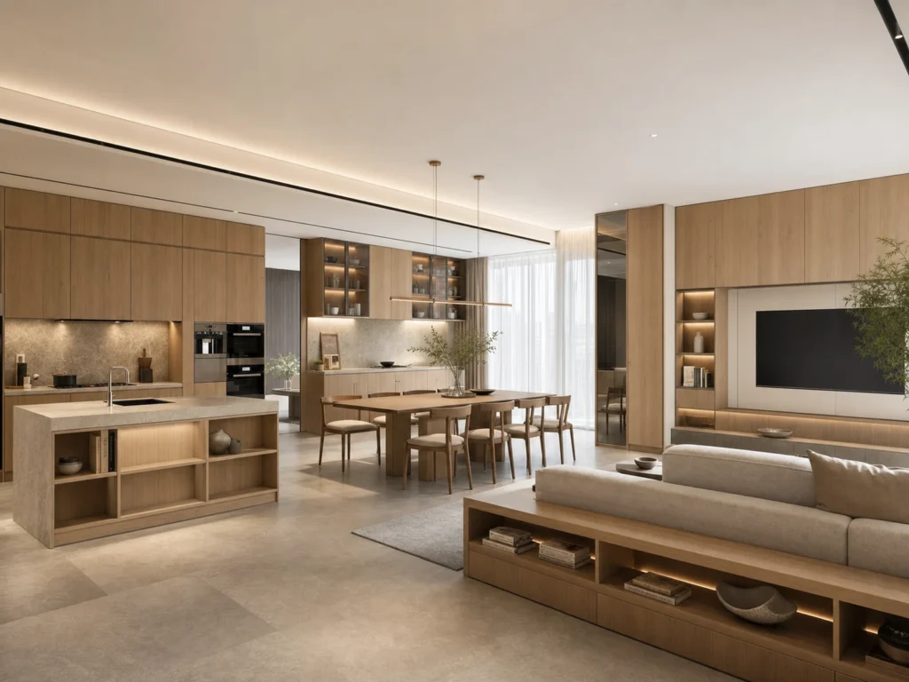 Modern Natural Oak Whole House Furniture