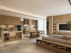 Modern Natural Oak Whole House Furniture image 1