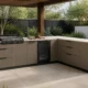 Outdoor Kitchen Cabinet with Modular Prep Zones
