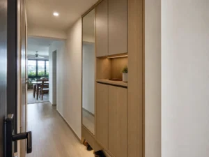 Narrow Hallway Storage Cabinet Ideas Start With Walkway Clearance