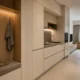 Compact Apartment Built-In Cabinet Set
