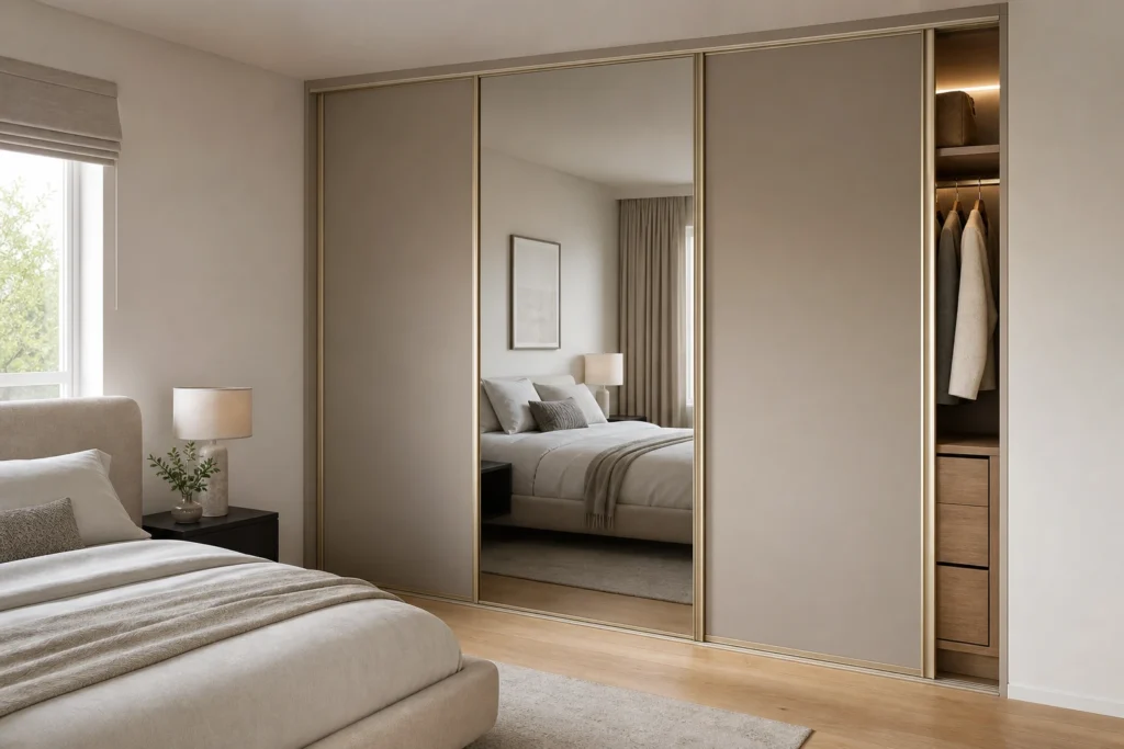 Soft-Close Sliding Door Wardrobe